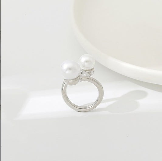 Skjerf ring - perle