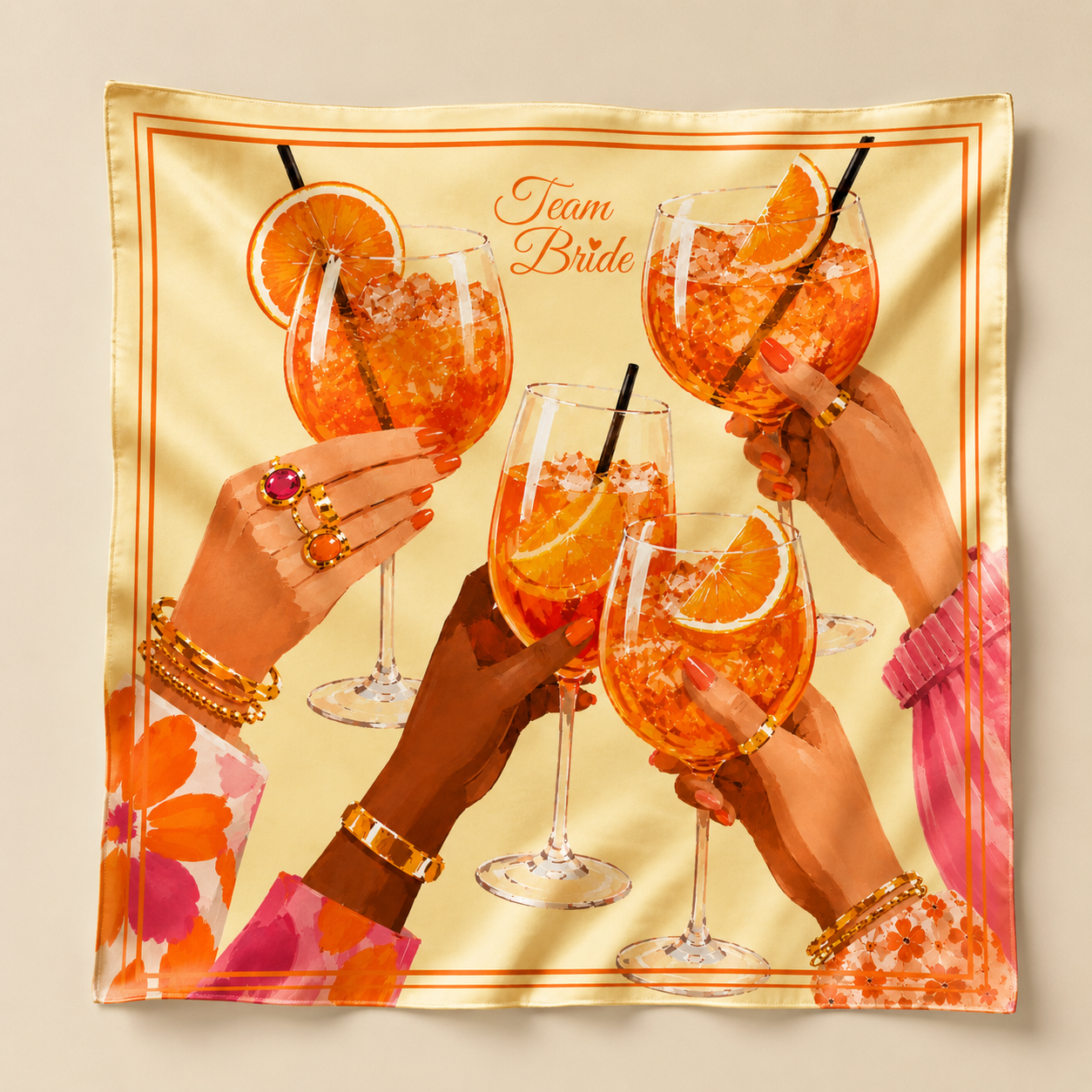 "Team Bride" - Aperol