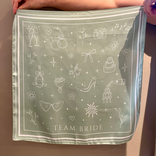 Team Bride - Sage grønn