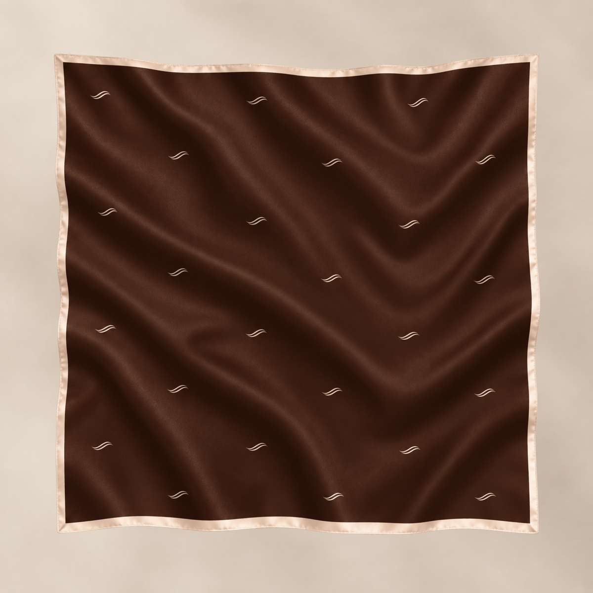 Silkeskjerf Mocha