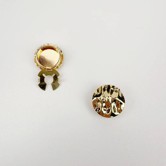 Gullknapp | 2stk