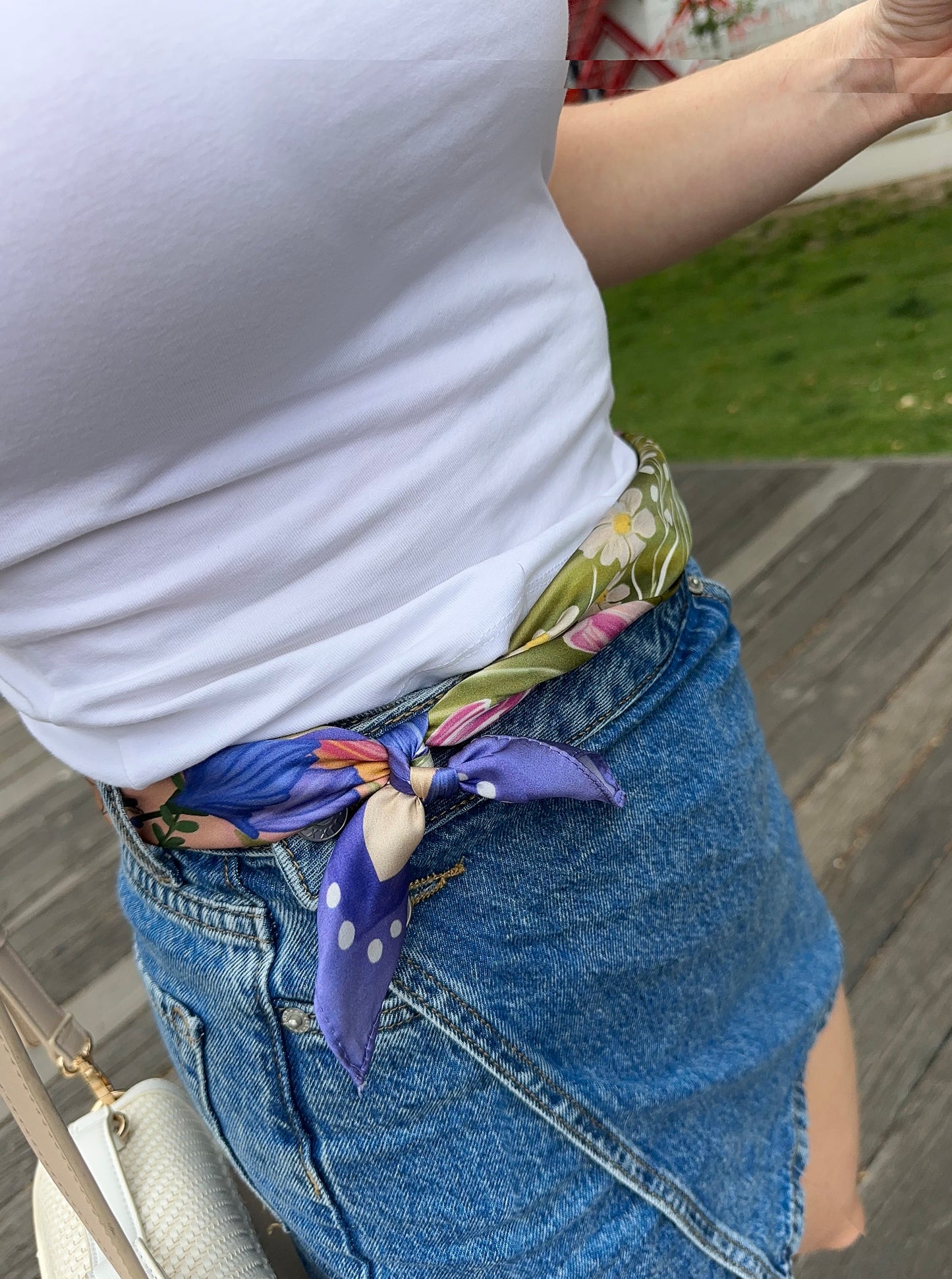 Norsk natur silkesjal