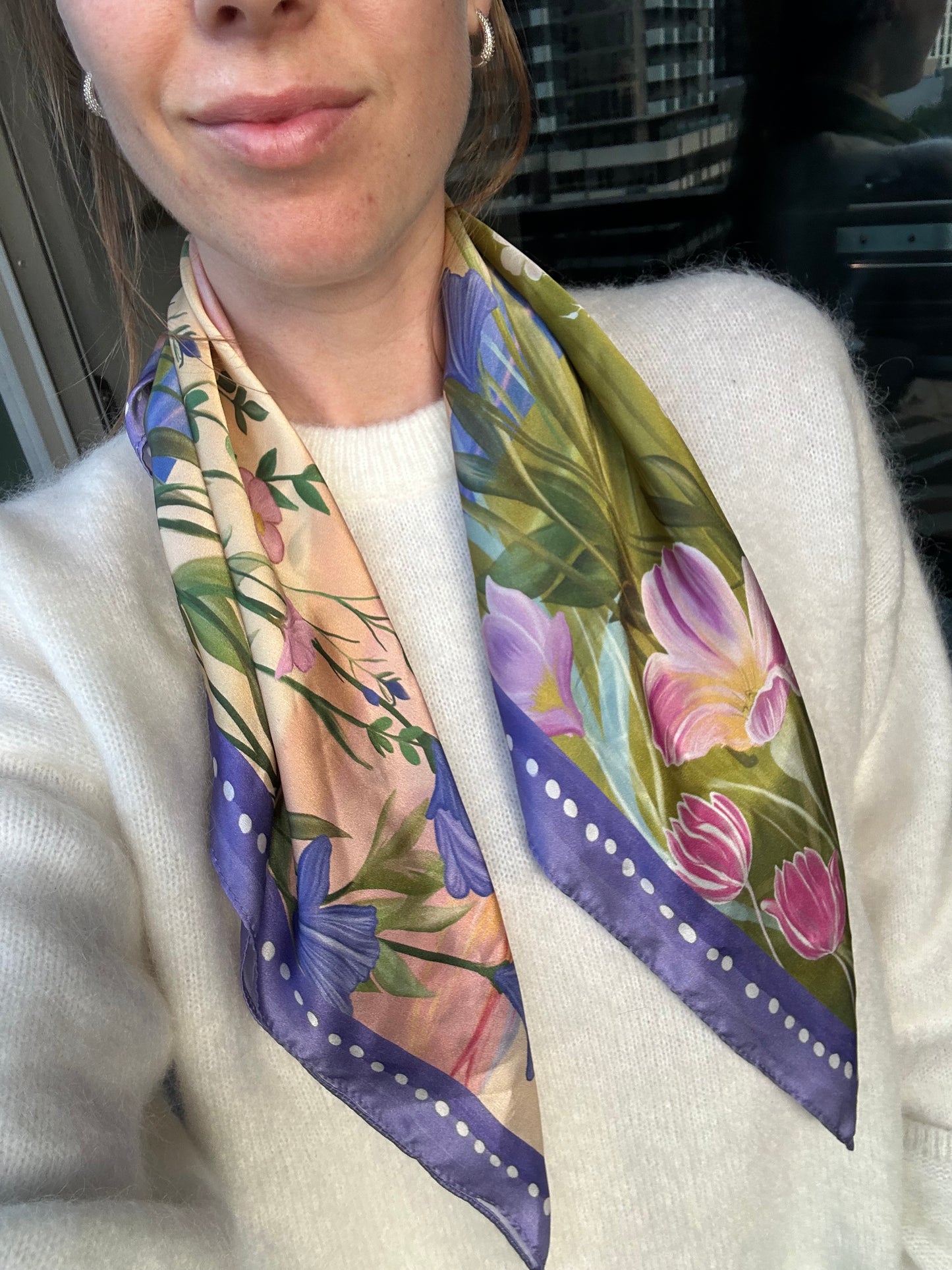 Norsk natur silkesjal