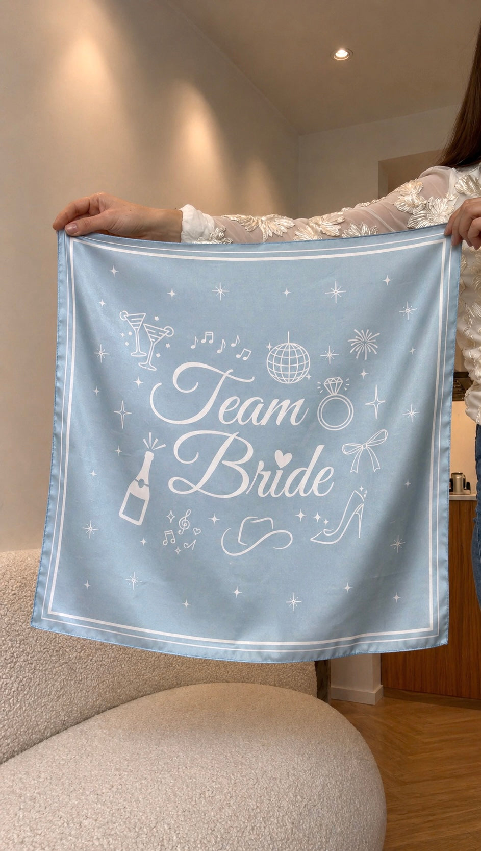 Team bride - blå