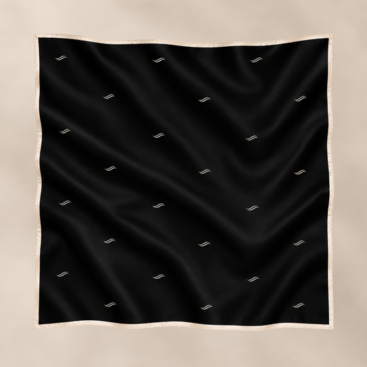 Silkeskjerf Noir