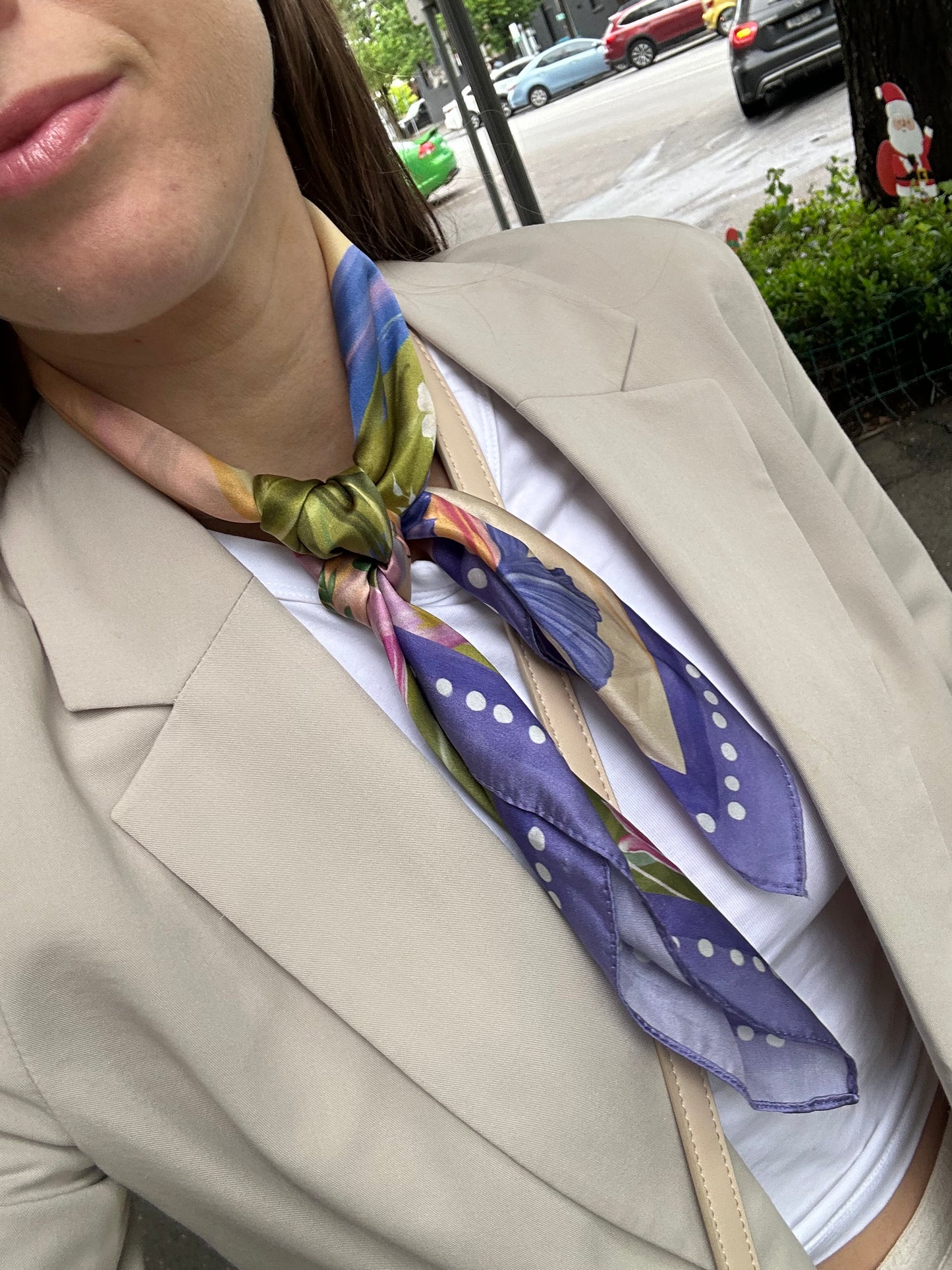 Norsk natur silkesjal