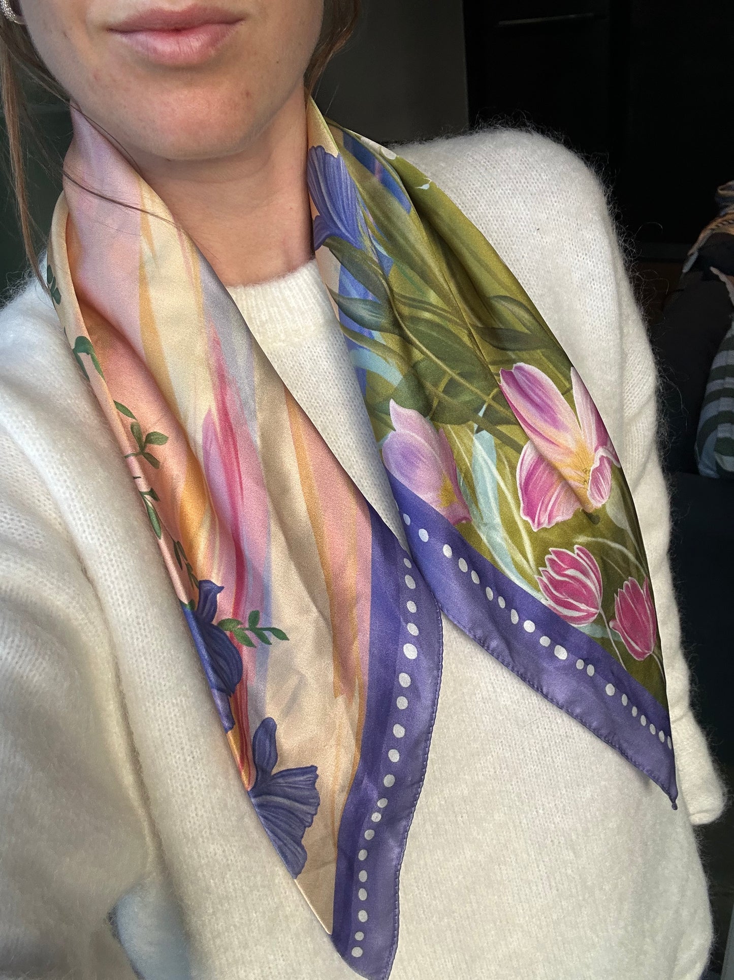 Norsk natur silkesjal