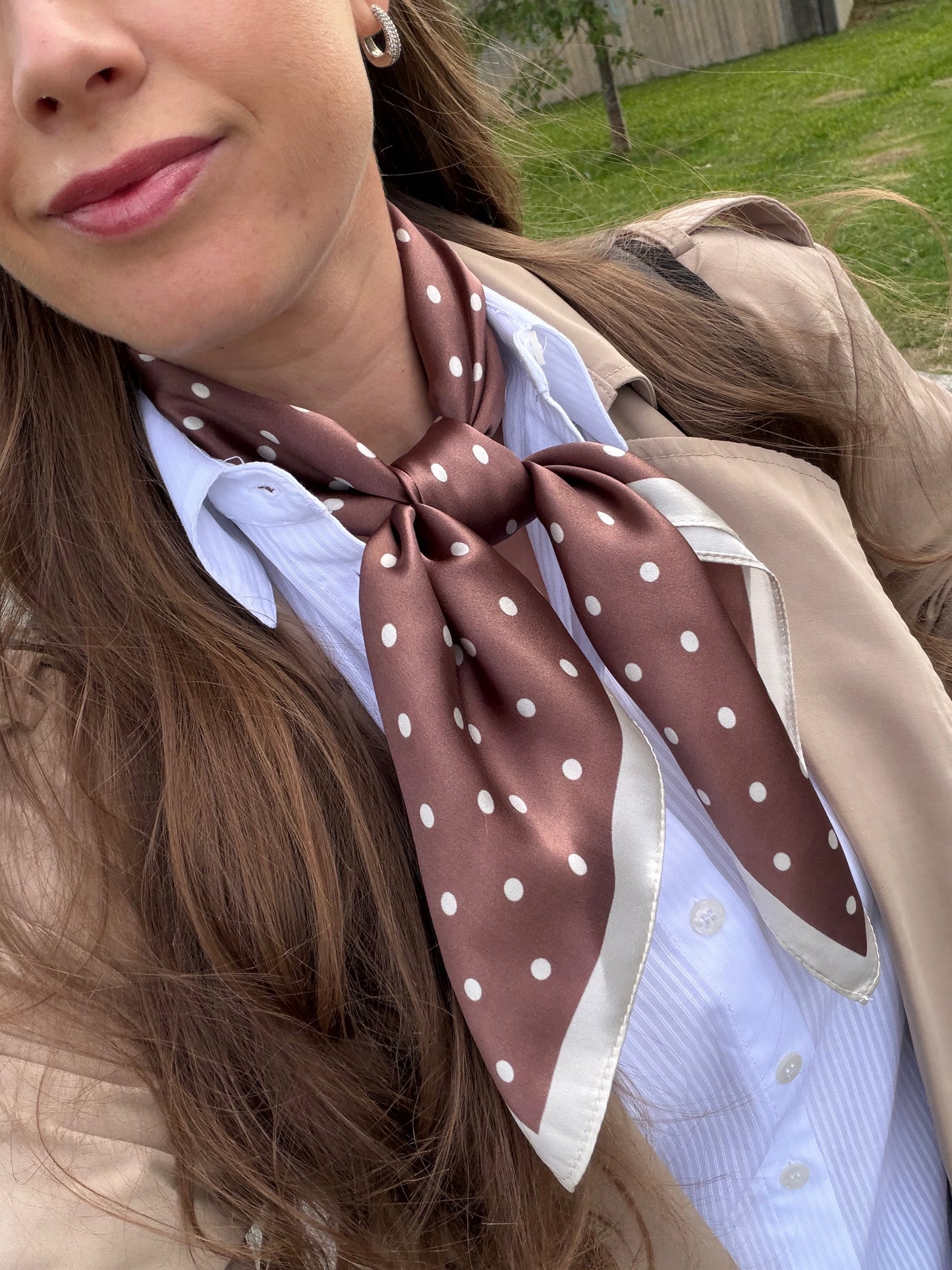 Polkadot brown